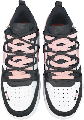 【客製球鞋】Nike Court Borough 塔兔 解構設計 甜酷 少女心 小熊 可愛 清純 百搭 簡約 防滑輕便 低筒 板鞋 GS 黑粉 Purchase 【客製球鞋】Nike Court Borough 塔兔 解構設計 甜酷 少女心 小熊 可愛 清純 百搭 簡約 防滑輕便 低筒 板鞋 GS 黑粉