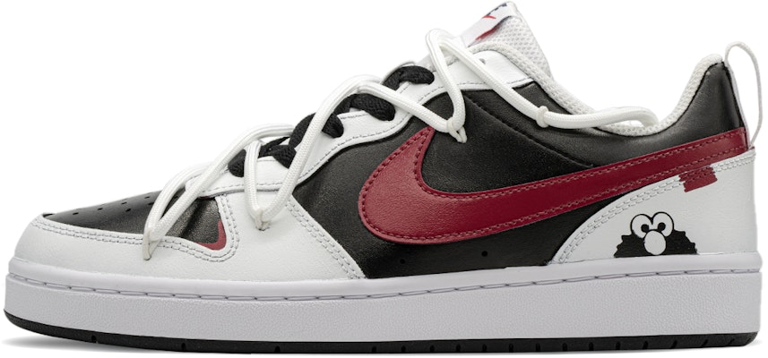 【カスタムシューズ】ナイキ コートバラ ロー 'ブラック レッド セサミストリート' DO7446-101(TeamA-黑红芝麻) Buy 【カスタムシューズ】ナイキ コートバラ ロー 'ブラック レッド セサミストリート' DO7446-101(TeamA-黑红芝麻)