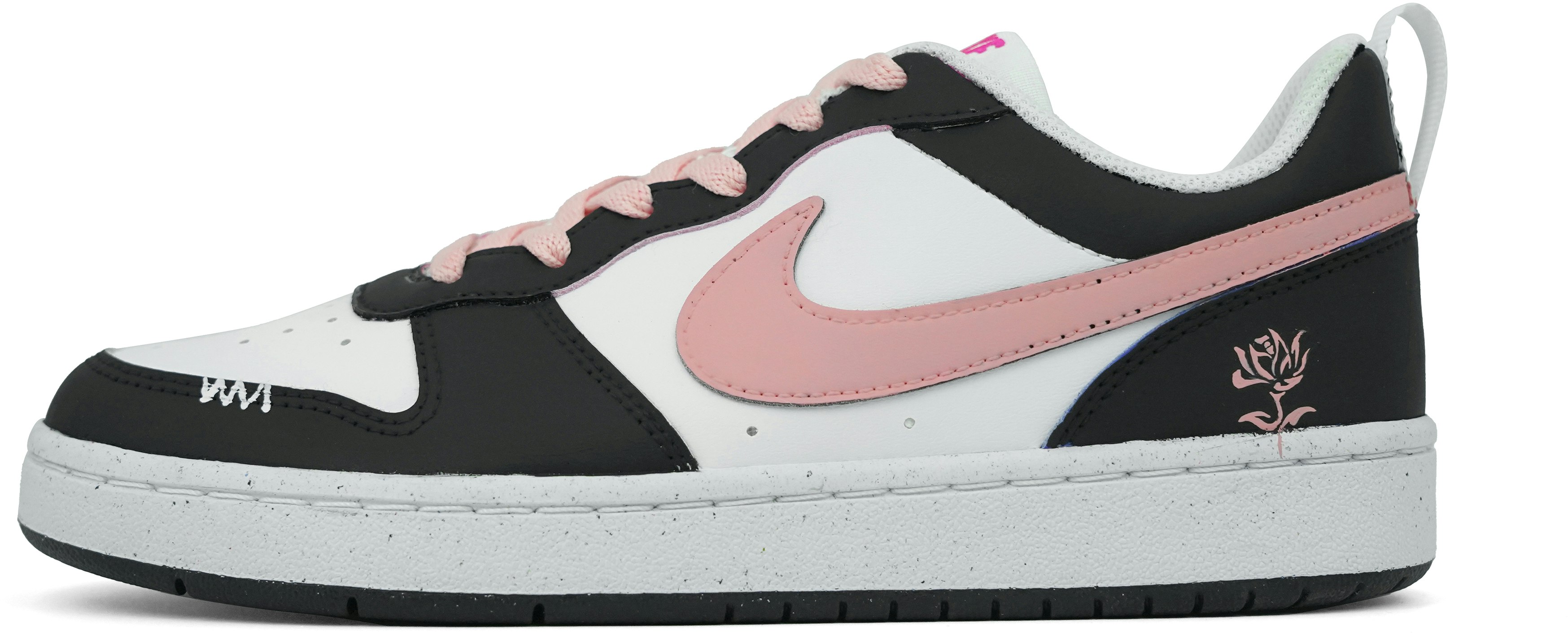 custom-shoes-nike-court-borough-low-black-rose-pink
