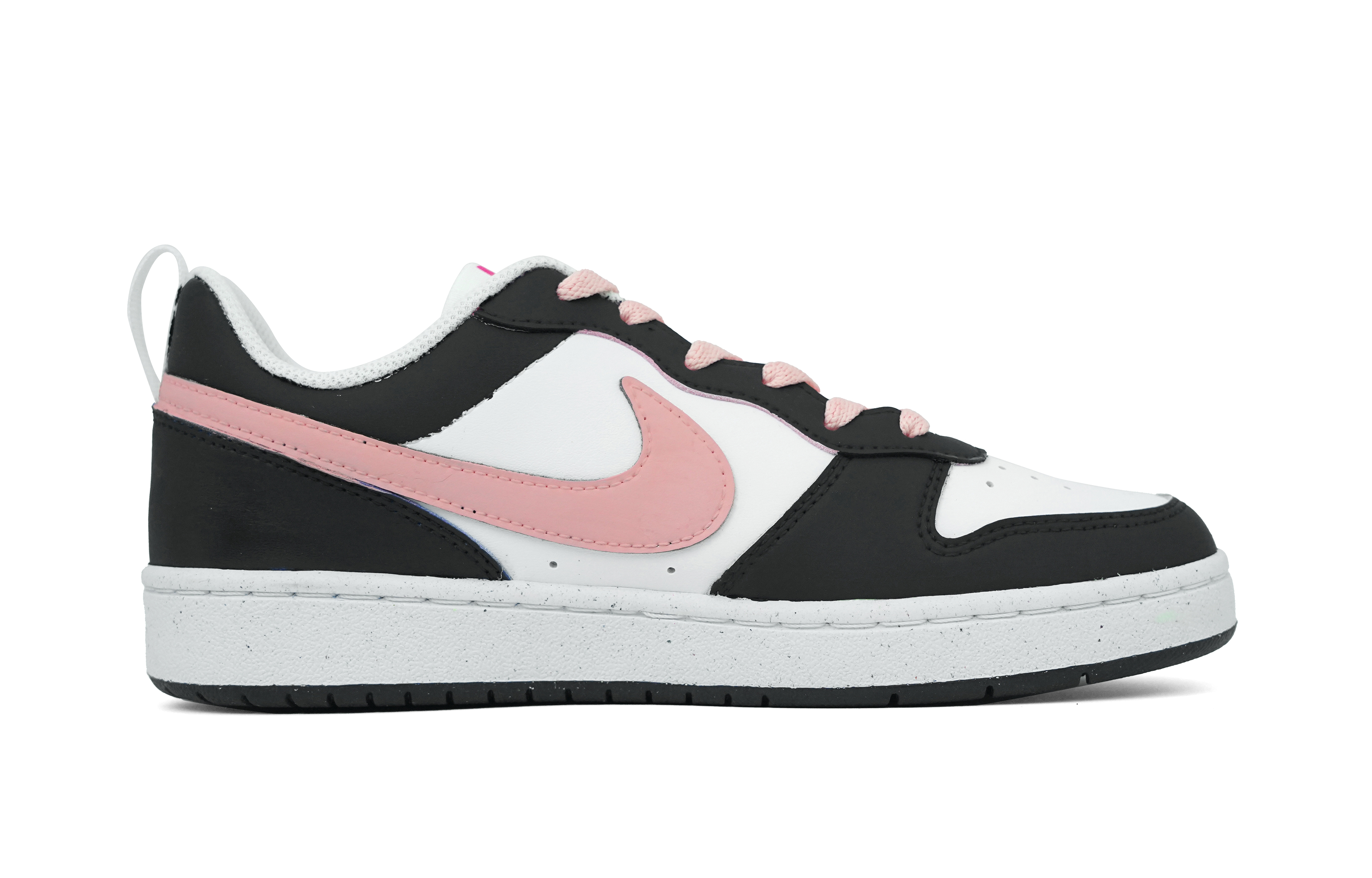 Lookbook ナイキ コートバーロウ カスタム 黒×ローズピンク DV5456-108（Team103-黑粉魅影）