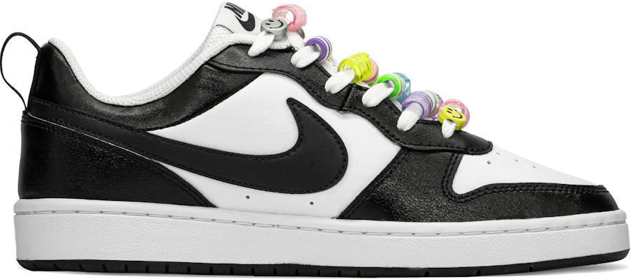 【訂製球鞋】Nike Court Borough FZBB 減齡禮盒 笑臉 簡約活力 高街 低筒 板鞋 GS 黑白黃 Order 【訂製球鞋】Nike Court Borough FZBB 減齡禮盒 笑臉 簡約活力 高街 低筒 板鞋 GS 黑白黃