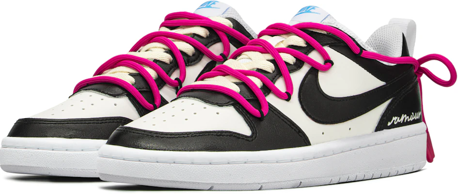 【定制鞋款】Nike Court Borough Low '黑白紫' BQ5448-123(TeamA-浪漫熊猫S-BOX) Lookbook 【定制鞋款】Nike Court Borough Low '黑白紫' BQ5448-123(TeamA-浪漫熊猫S-BOX)