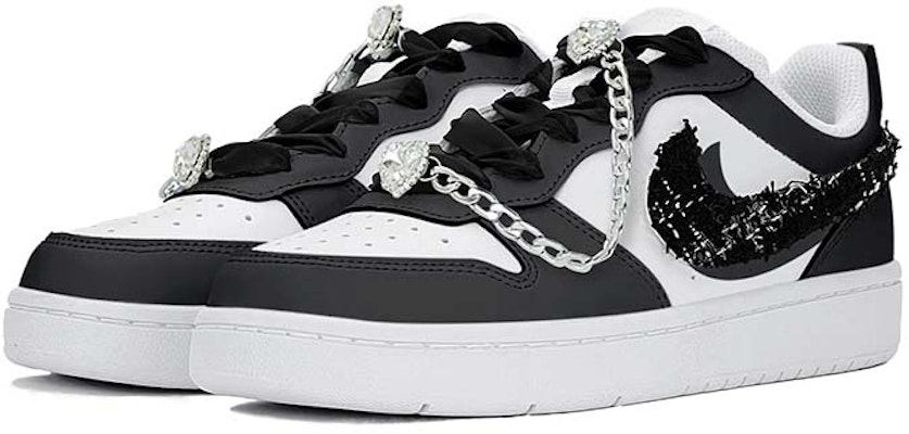 나이키 커스텀 코트 보로우 로우 '블랙 화이트 크리스탈 하트' (78 characters) BQ5448-100(TeamS-优雅小香爱心) Lookbook 나이키 커스텀 코트 보로우 로우 '블랙 화이트 크리스탈 하트' (78 characters) BQ5448-100(TeamS-优雅小香爱心)