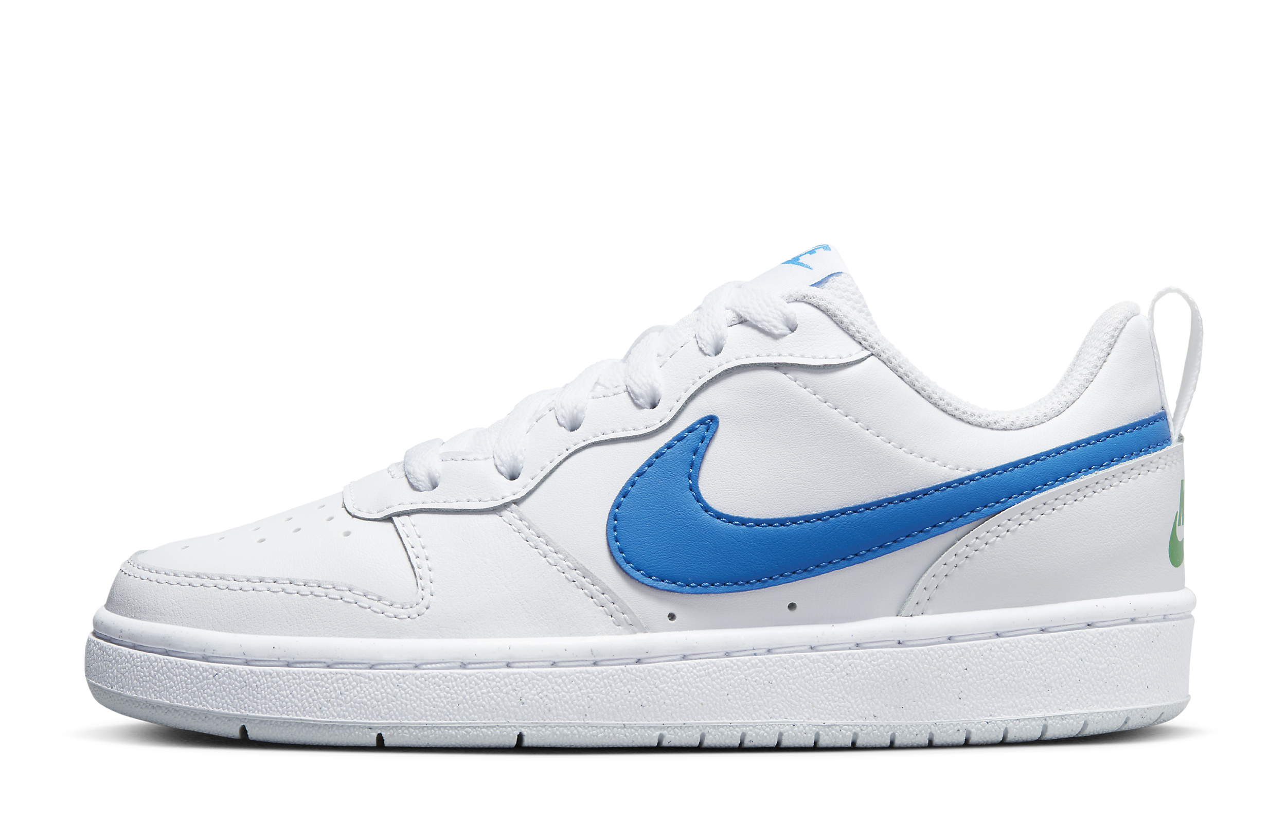 Sizing [Zapatillas Personalizadas] Nike Court Borough Low 'Negro Blanco Morado' BQ5448-123(TeamA-浪漫熊猫S-BOX)