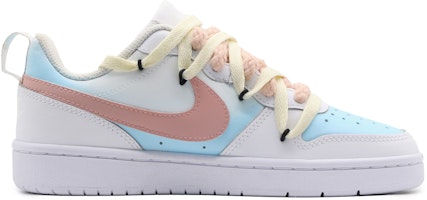 【カスタムシューズ】ナイキ コートボロー ロー 'ブルーピンクウェーブ' BQ5448-100(Team57-女款海浪) Order 【カスタムシューズ】ナイキ コートボロー ロー 'ブルーピンクウェーブ' BQ5448-100(Team57-女款海浪)