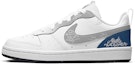 Buy Zapatillas Nike Court Borough Low 'Azul Blanco Gris Paisley' DV5456-108(TeamA-现爱情造奇才腰果)