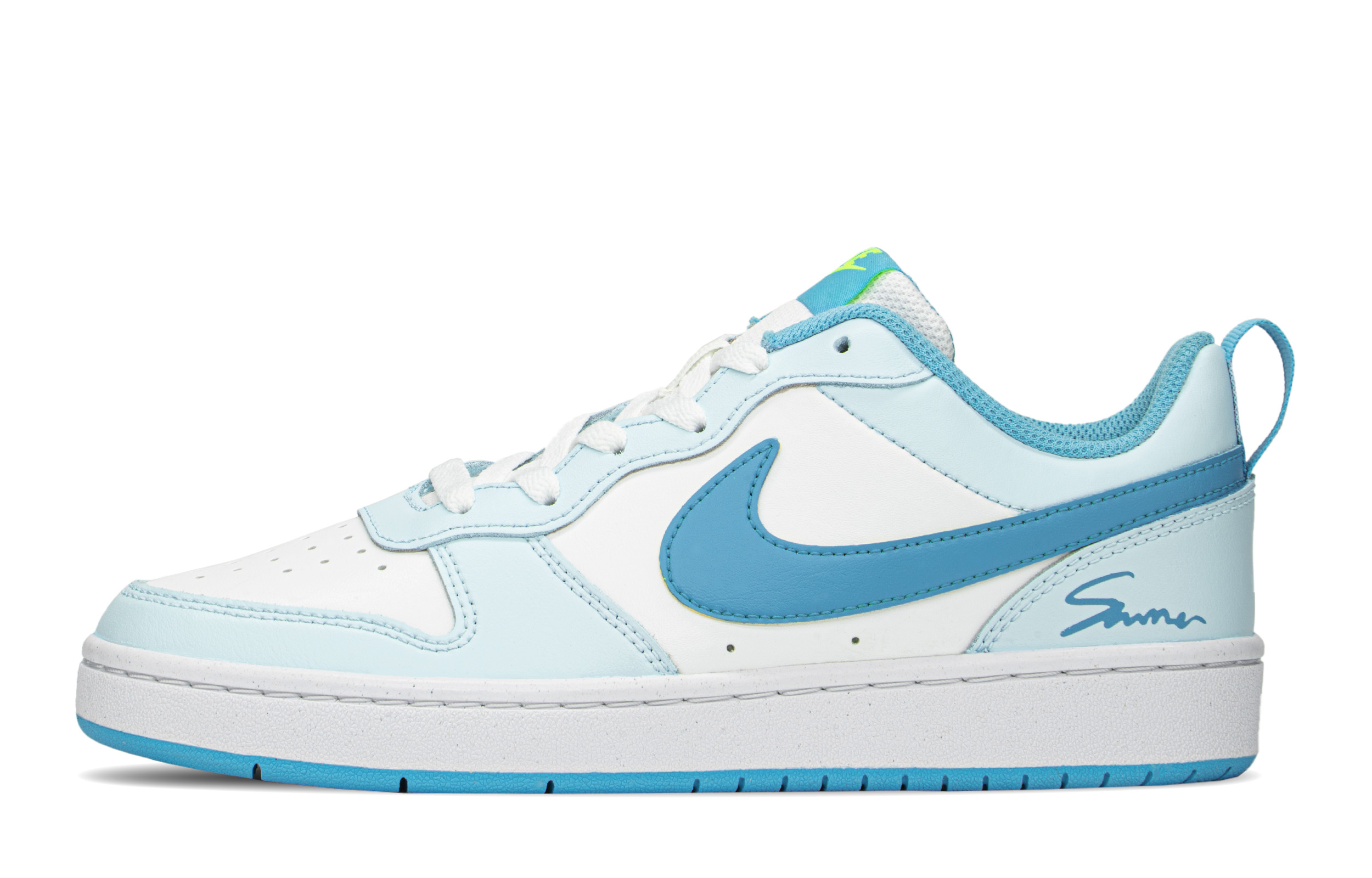 [Custom Shoes] Nike Court Borough Low 'Blue White'