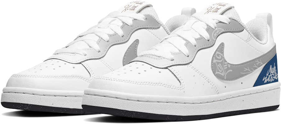 Zapatillas Nike Court Borough Low 'Azul Blanco Gris Paisley' DV5456-108(TeamA-现爱情造奇才腰果) Shop Zapatillas Nike Court Borough Low 'Azul Blanco Gris Paisley' DV5456-108(TeamA-现爱情造奇才腰果)