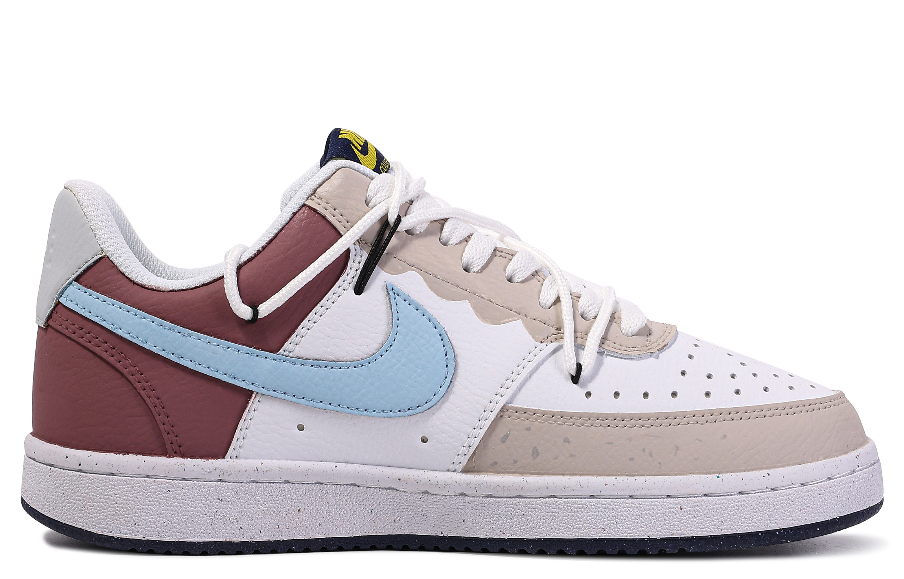 [Custom Shoes] Nike Court Borough Low 'Brown White Da Vinci Custom' 圖 2