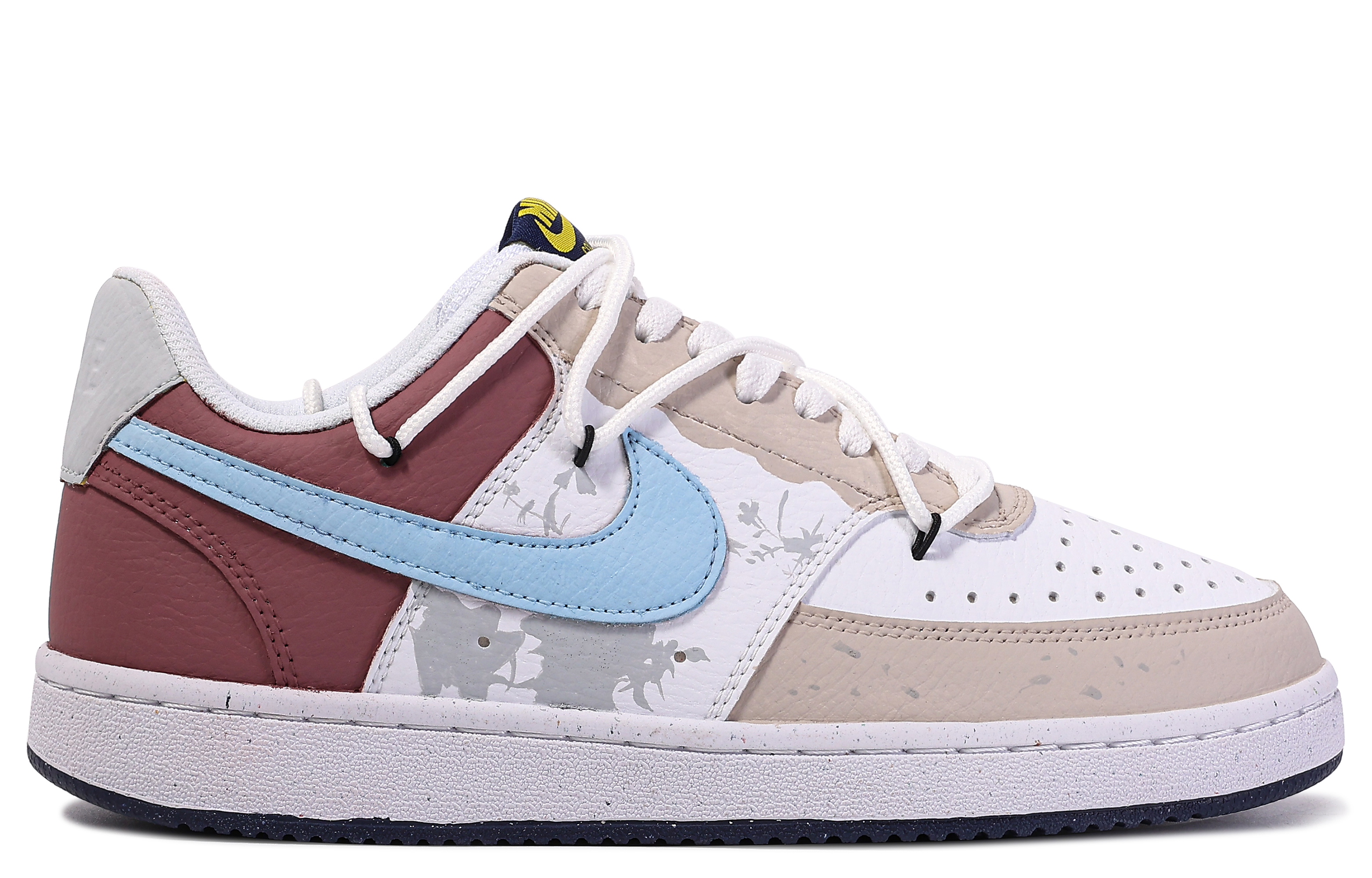 [Custom Shoes] Nike Court Borough Low 'Brown White Da Vinci Custom' 圖 3