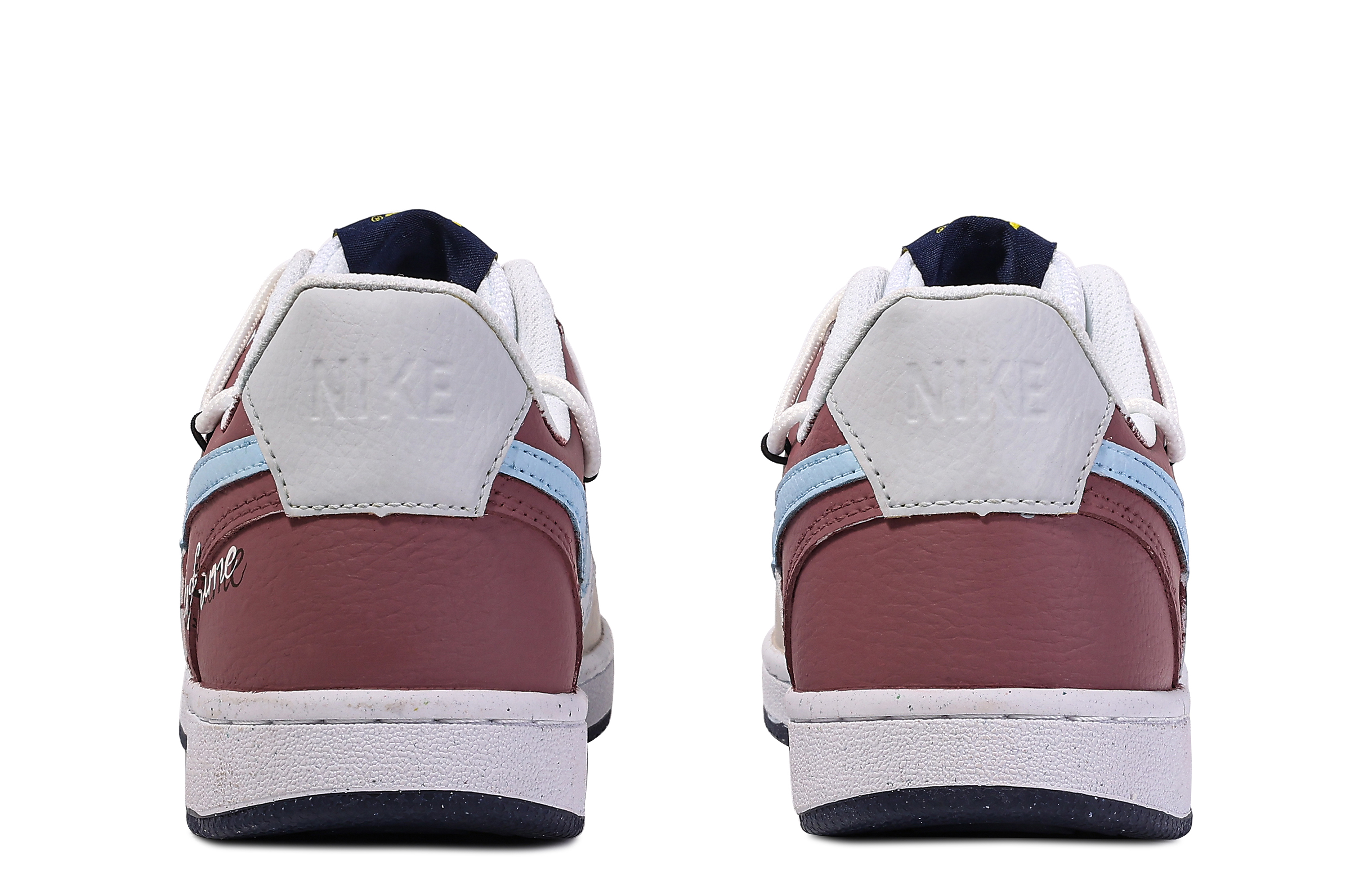 [Custom Shoes] Nike Court Borough Low 'Brown White Da Vinci Custom' 圖 5