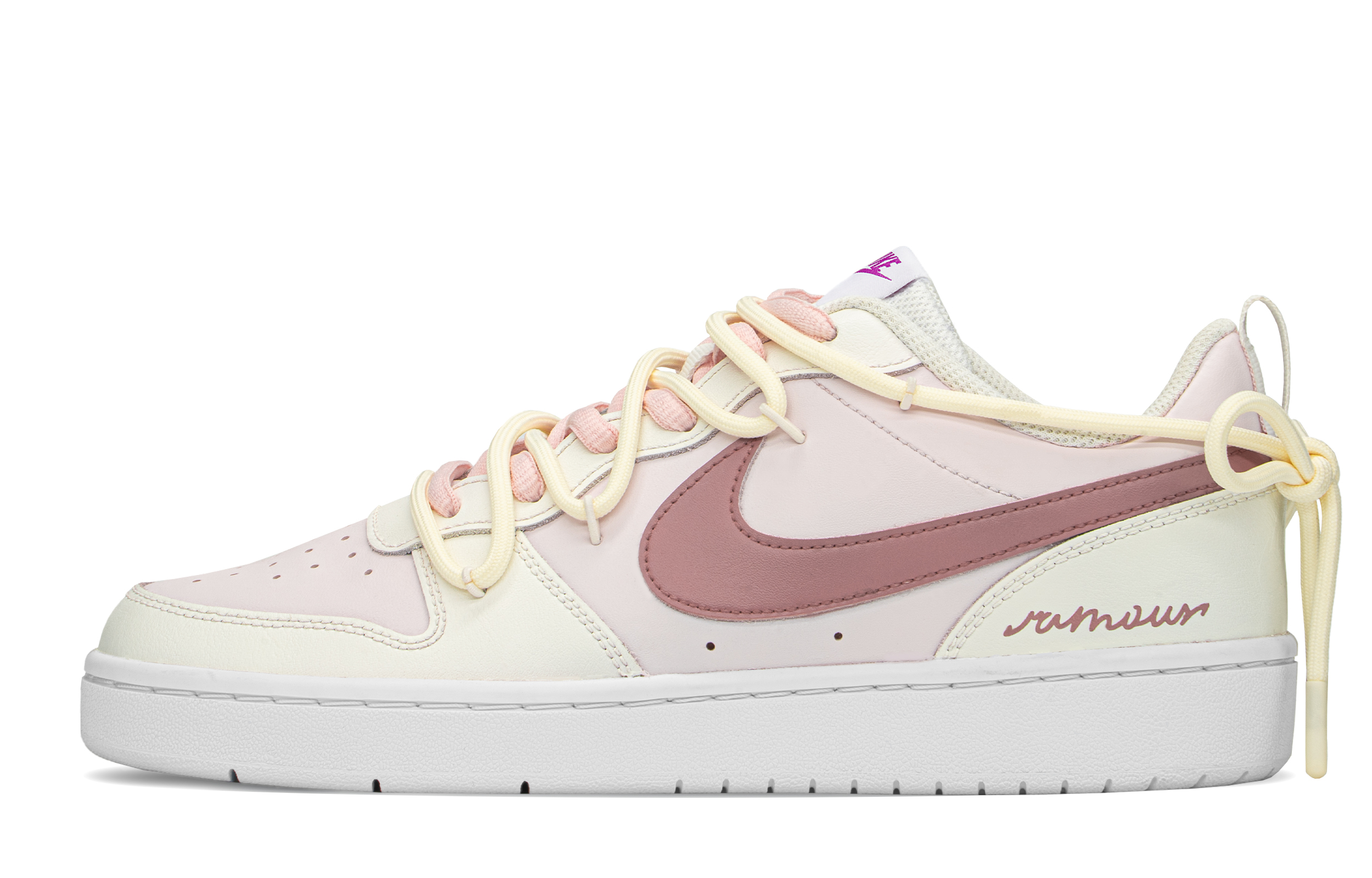 [Custom Shoes] Nike Court Borough Low 'Castle Romance'