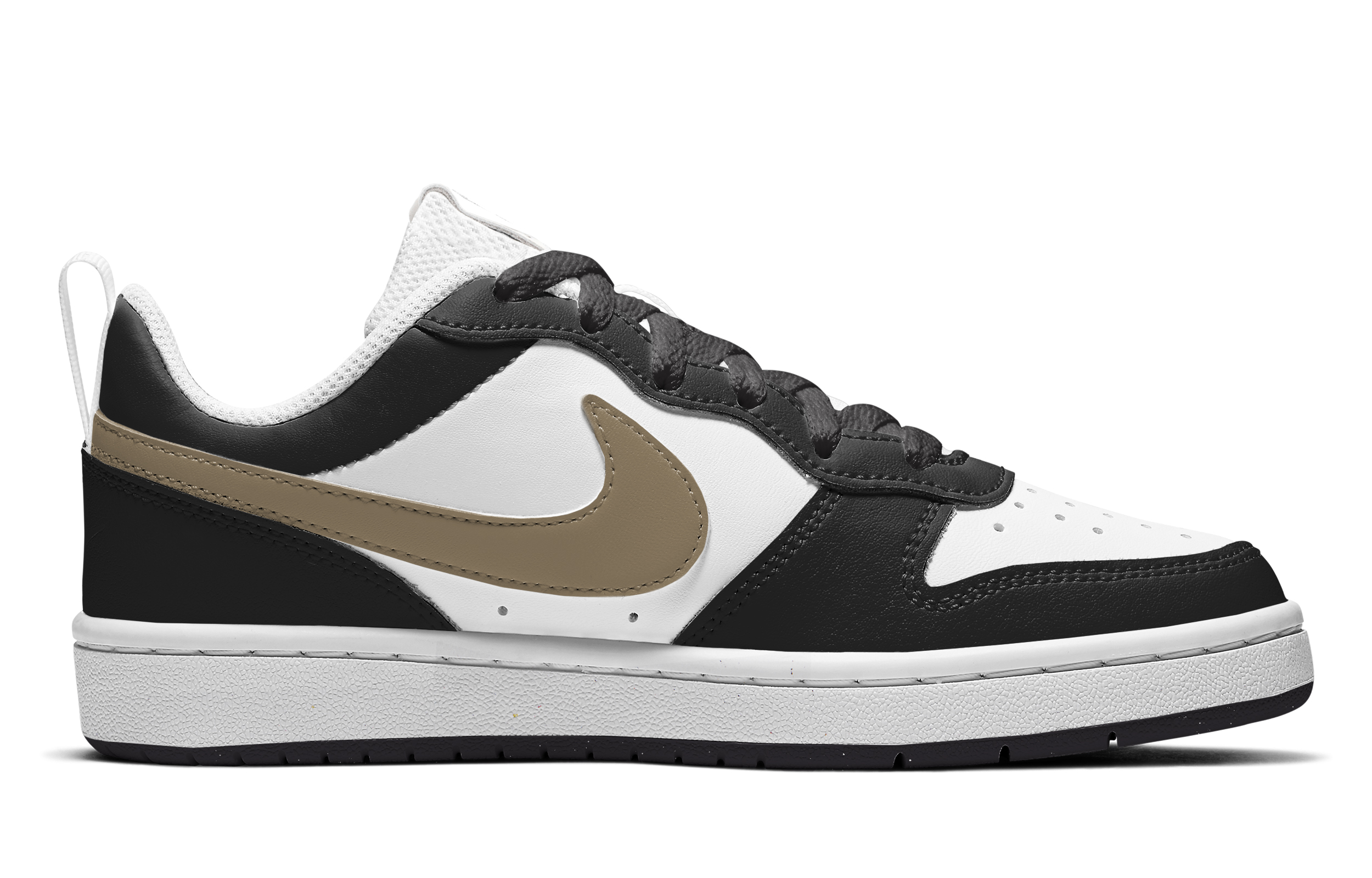 [Custom Shoes] Nike Court Borough Low 'Champagne Paisley' 圖 3