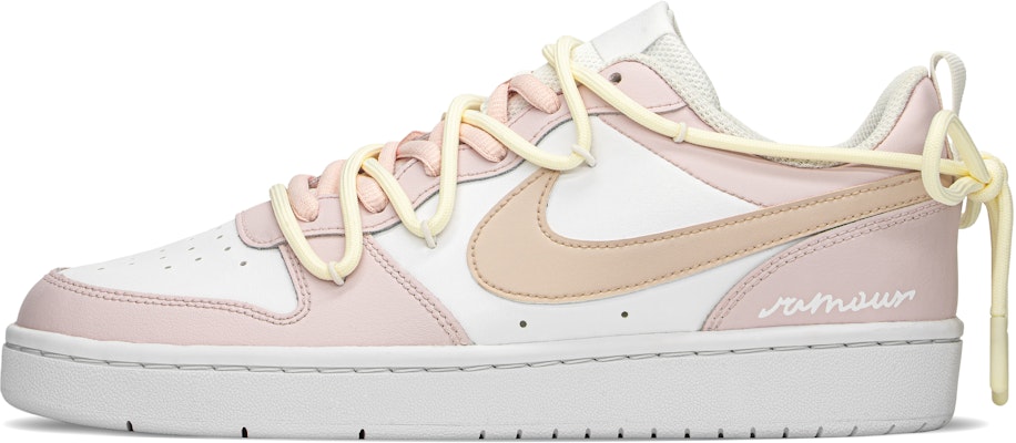 【客製球鞋】Nike Court Borough FZBB 減齡禮盒 浪漫少女 低筒 帆布鞋 GS 櫻花粉 Buy 【客製球鞋】Nike Court Borough FZBB 減齡禮盒 浪漫少女 低筒 帆布鞋 GS 櫻花粉