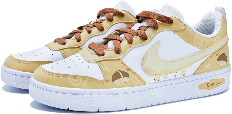 나이키 코트 버로우 로우 '체스트넛 디컨스트럭티드' 커스텀 슈즈 BQ5448-100(team222) Details for 나이키 코트 버로우 로우 '체스트넛 디컨스트럭티드' 커스텀 슈즈 BQ5448-100(team222)