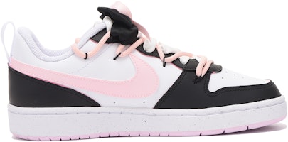 【訂製球鞋】 Nike Court Borough 栗子 秋季主題 字母 禮盒 解構 高街 低筒 滑板鞋 GS 黑粉 Order 【訂製球鞋】 Nike Court Borough 栗子 秋季主題 字母 禮盒 解構 高街 低筒 滑板鞋 GS 黑粉