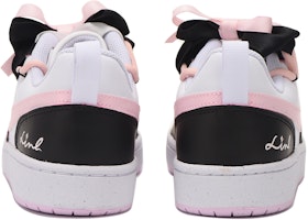 【訂製球鞋】 Nike Court Borough 栗子 秋季主題 字母 禮盒 解構 高街 低筒 滑板鞋 GS 黑粉 Shop 【訂製球鞋】 Nike Court Borough 栗子 秋季主題 字母 禮盒 解構 高街 低筒 滑板鞋 GS 黑粉