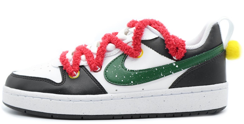 나이키 코트 보로우 로우 '크리스마스 잉크 블랙' (커스텀) DV5456-104(Team155-SDPM) Order 나이키 코트 보로우 로우 '크리스마스 잉크 블랙' (커스텀) DV5456-104(Team155-SDPM)