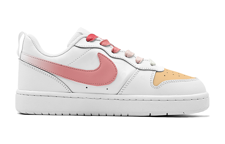 Lookbook 나이키 코트 버러 로우 "핑크 크리스마스" (Nike Court Borough Low "Pink Christmas") BQ5448-100(TeamS-炫彩圣诞树S-BOX)