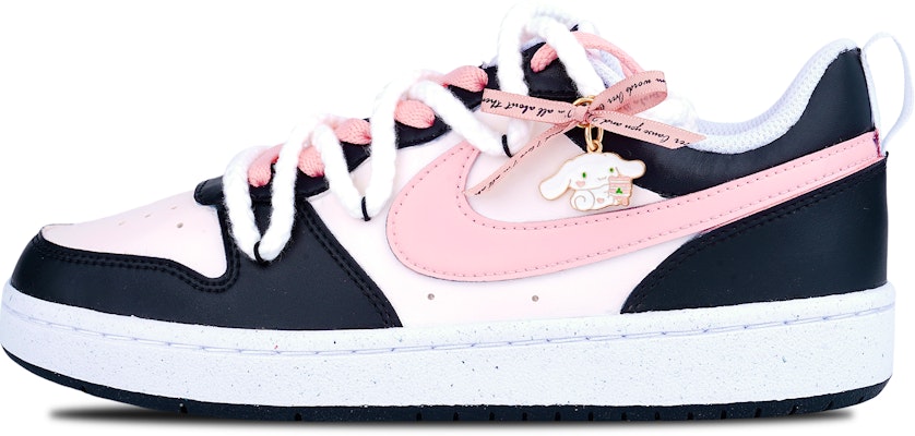 【定制鞋】耐克Court Borough Low "肉桂卷黑粉蝴蝶结" DV5456-104-465157 Order 【定制鞋】耐克Court Borough Low "肉桂卷黑粉蝴蝶结" DV5456-104-465157