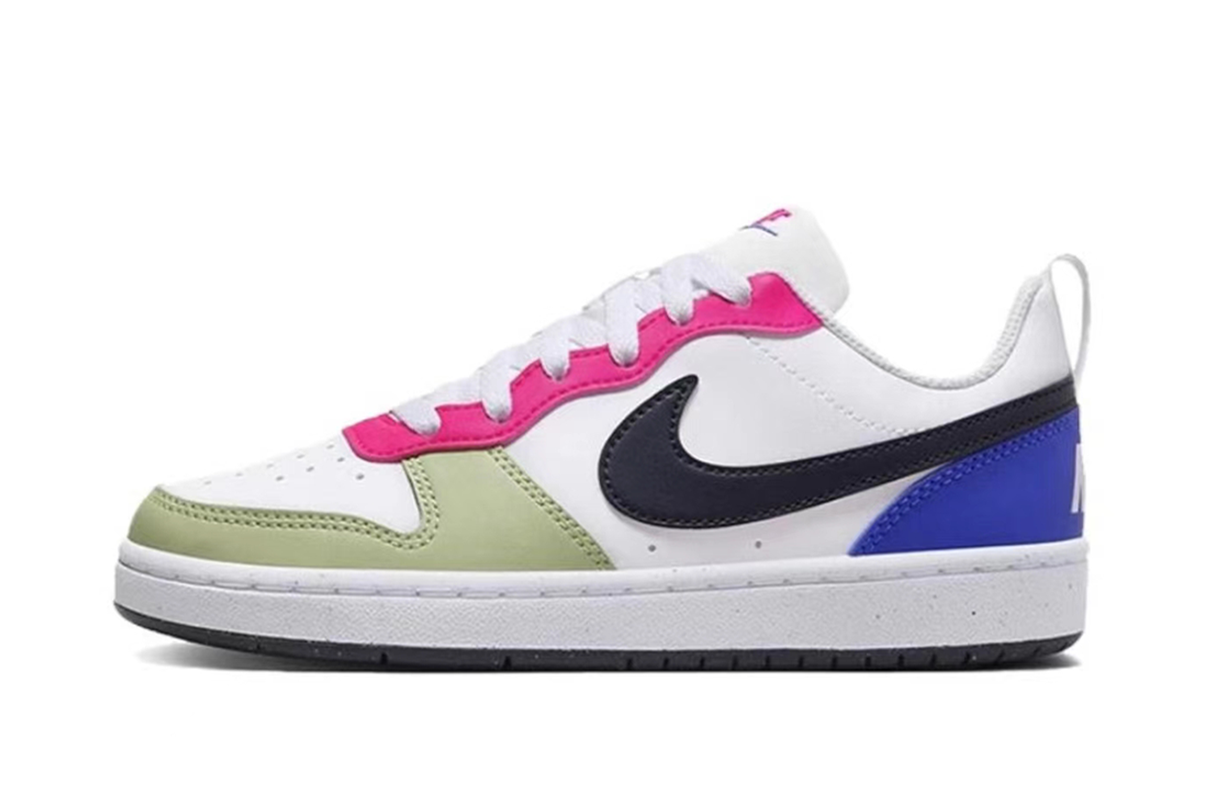 Cheap [Kasut Custom] Nike Court Borough Low 'Cinnamonroll Hitam-Pink Bow' DV5456-104-465157