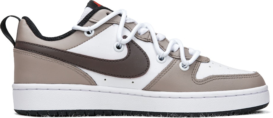 【定制球鞋】Nike Court Borough 踏春系列 美式拿鐵 百搭 清爽小眾 夏日感 低幫 板鞋 GS 可可咖色 Order 【定制球鞋】Nike Court Borough 踏春系列 美式拿鐵 百搭 清爽小眾 夏日感 低幫 板鞋 GS 可可咖色