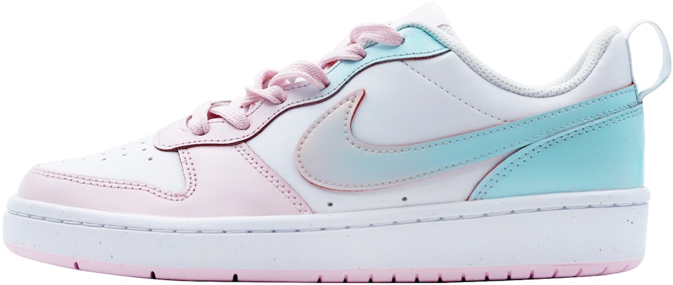 【定製球鞋】 Nike Court Borough 清冷少女 撞色噴繪 漸變晕染 街頭潮流 防滑耐磨 低筒 板鞋 GS 粉 Buy 【定製球鞋】 Nike Court Borough 清冷少女 撞色噴繪 漸變晕染 街頭潮流 防滑耐磨 低筒 板鞋 GS 粉