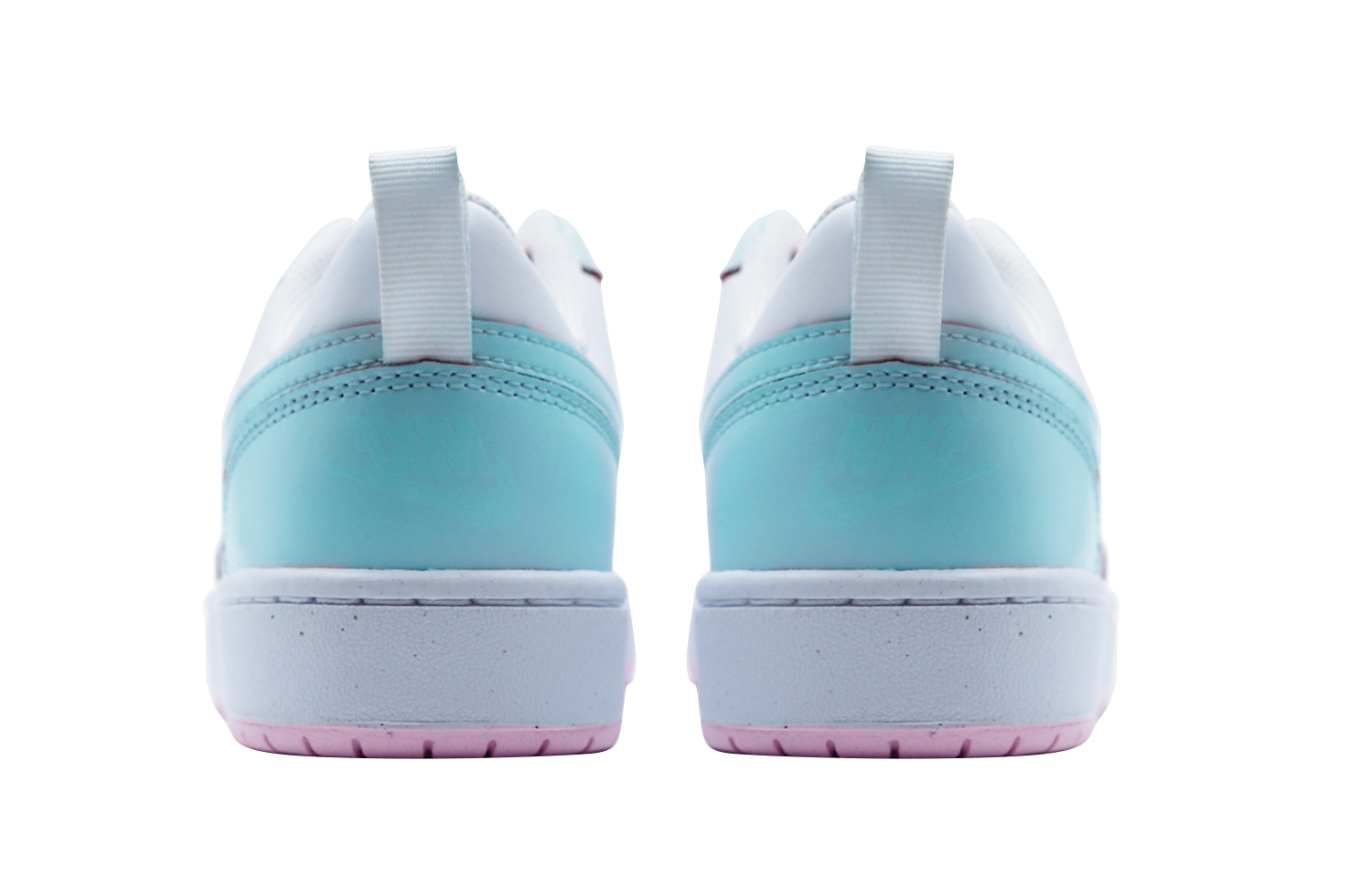 Shop [定制鞋款] 耐克Court Borough Low '冷色系女孩' DQ0492-100(Team48-清冷少女)