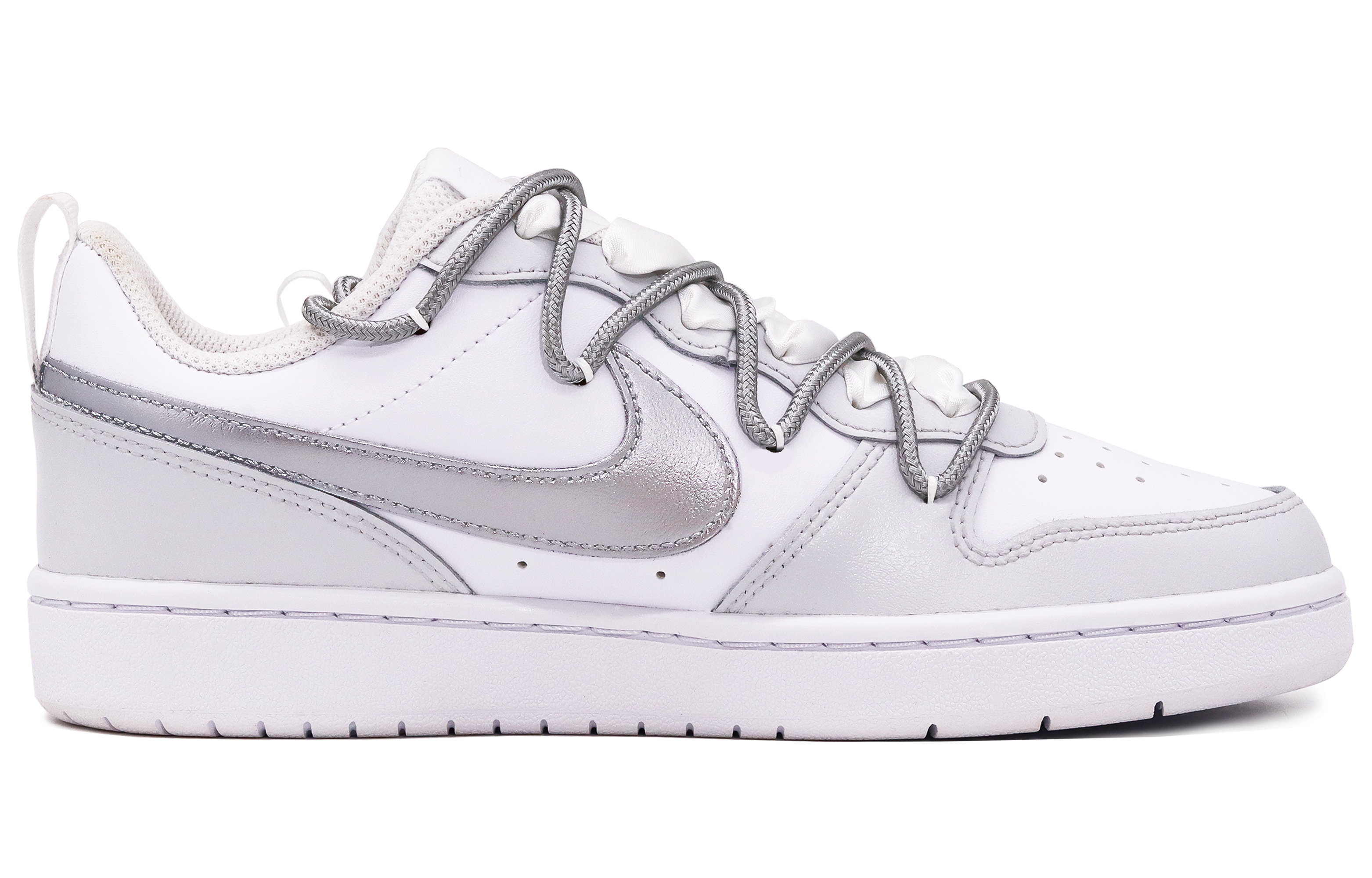 Order Nike Court Borough Low "Craft Plata/Rosa Desconstruido" BQ5448-100(Team52-轻银芭蕾S-BOX)