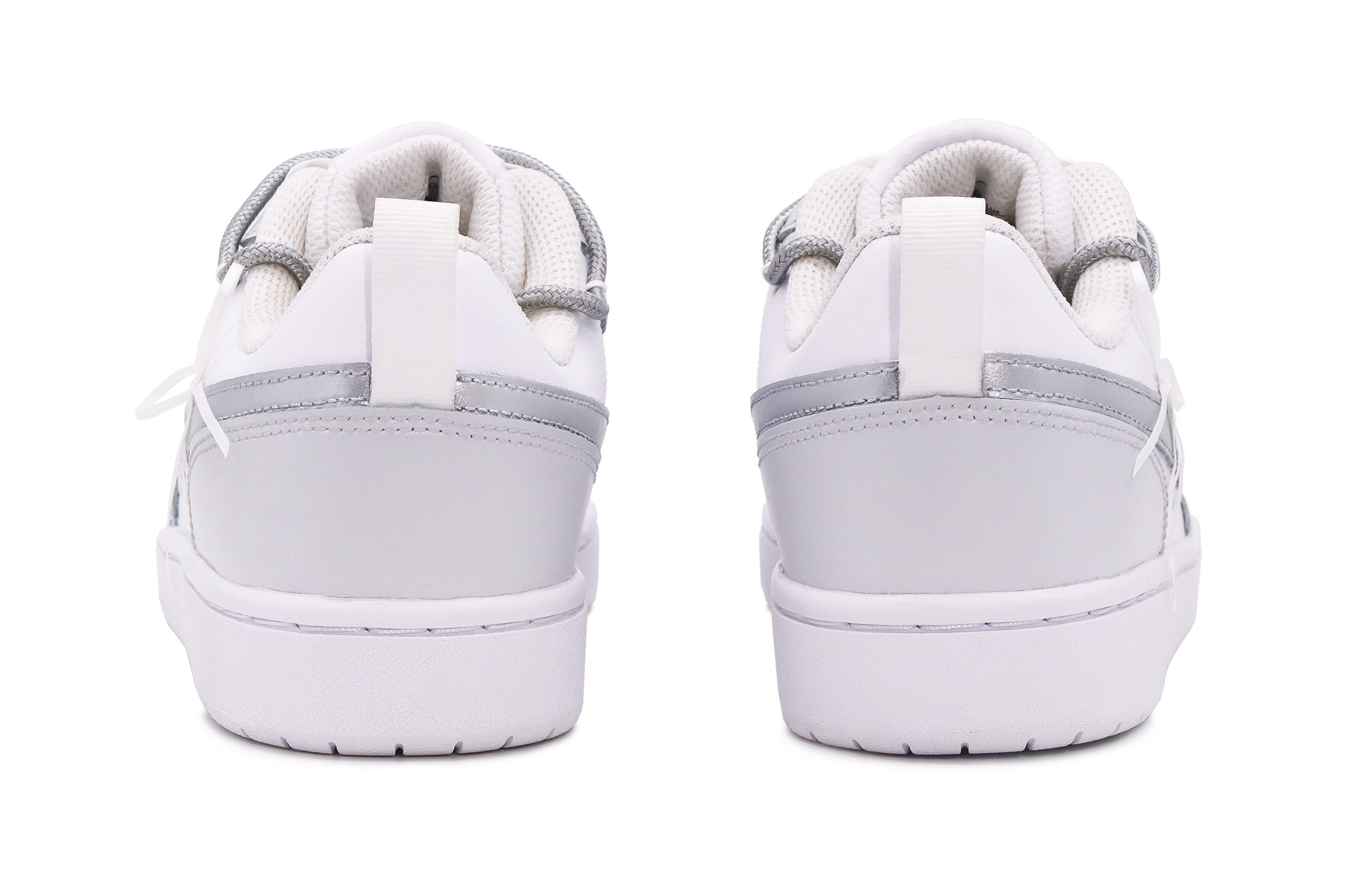 Shop Nike Court Borough Low "Craft Plata/Rosa Desconstruido" BQ5448-100(Team52-轻银芭蕾S-BOX)