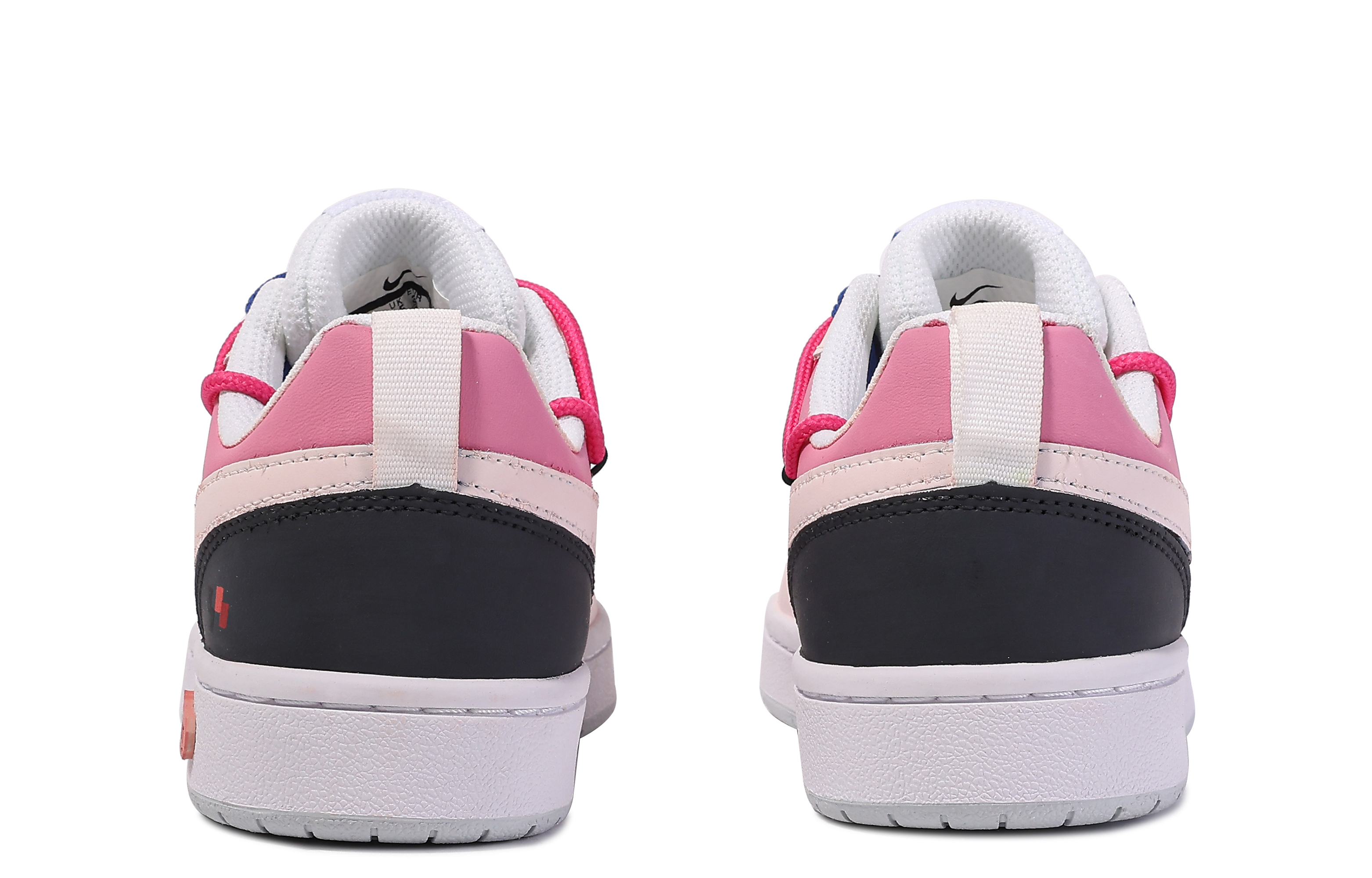 Purchase [Kasut Custom] Nike Court Borough Low 'Custom Da Vinci - Merah Jambu Ungu Hitam' BQ5448-123(TeamM-受伤小恶魔)