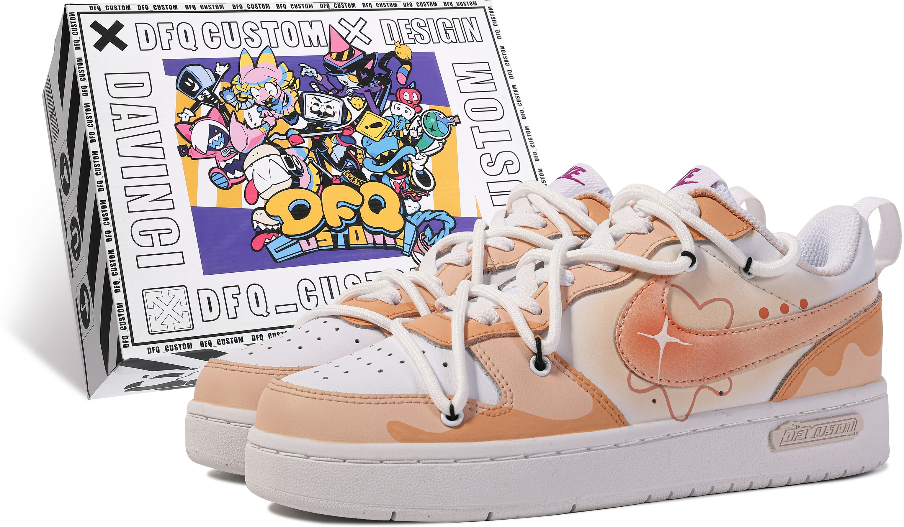 custom-shoes-nike-court-borough-low-da-vinci-comet-day-and-night-orange-white-dq-5979-100-446677