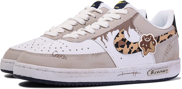 【定製球鞋】Nike Court Borough 達文西定製 禮盒 復古曲奇 清新 簡約 百搭 低筒 板鞋 男款 白棕 Shop 【定製球鞋】Nike Court Borough 達文西定製 禮盒 復古曲奇 清新 簡約 百搭 低筒 板鞋 男款 白棕