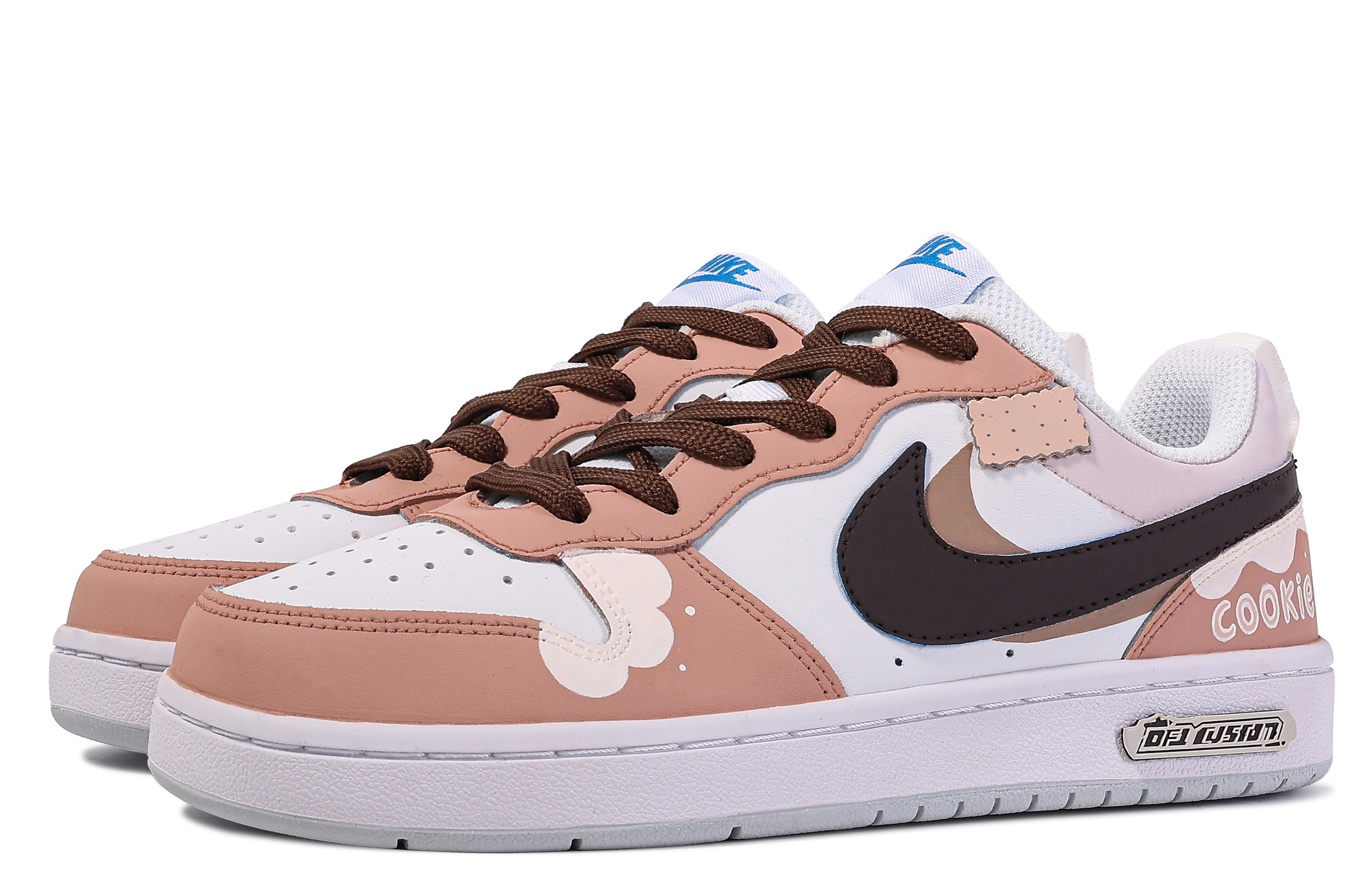 Buy ナイキ コート バーロウ カスタム「ダ・ヴィンチミルククッキーグラフィティ」 BQ5448-123-486388