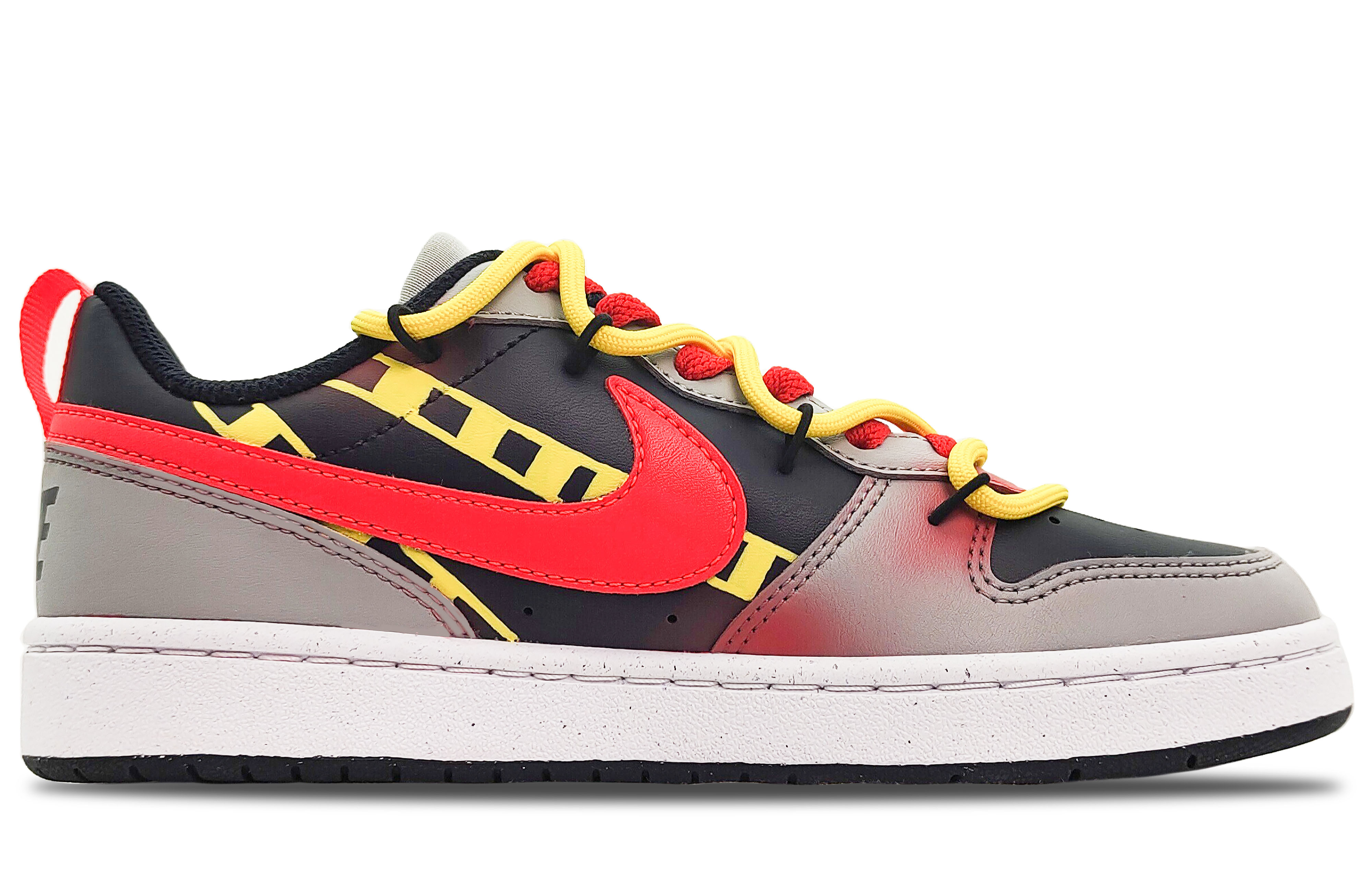 Lookbook [定制鞋款] Nike Court Borough Low '致命黑红' DV5456-003(Team188-Dangerous)