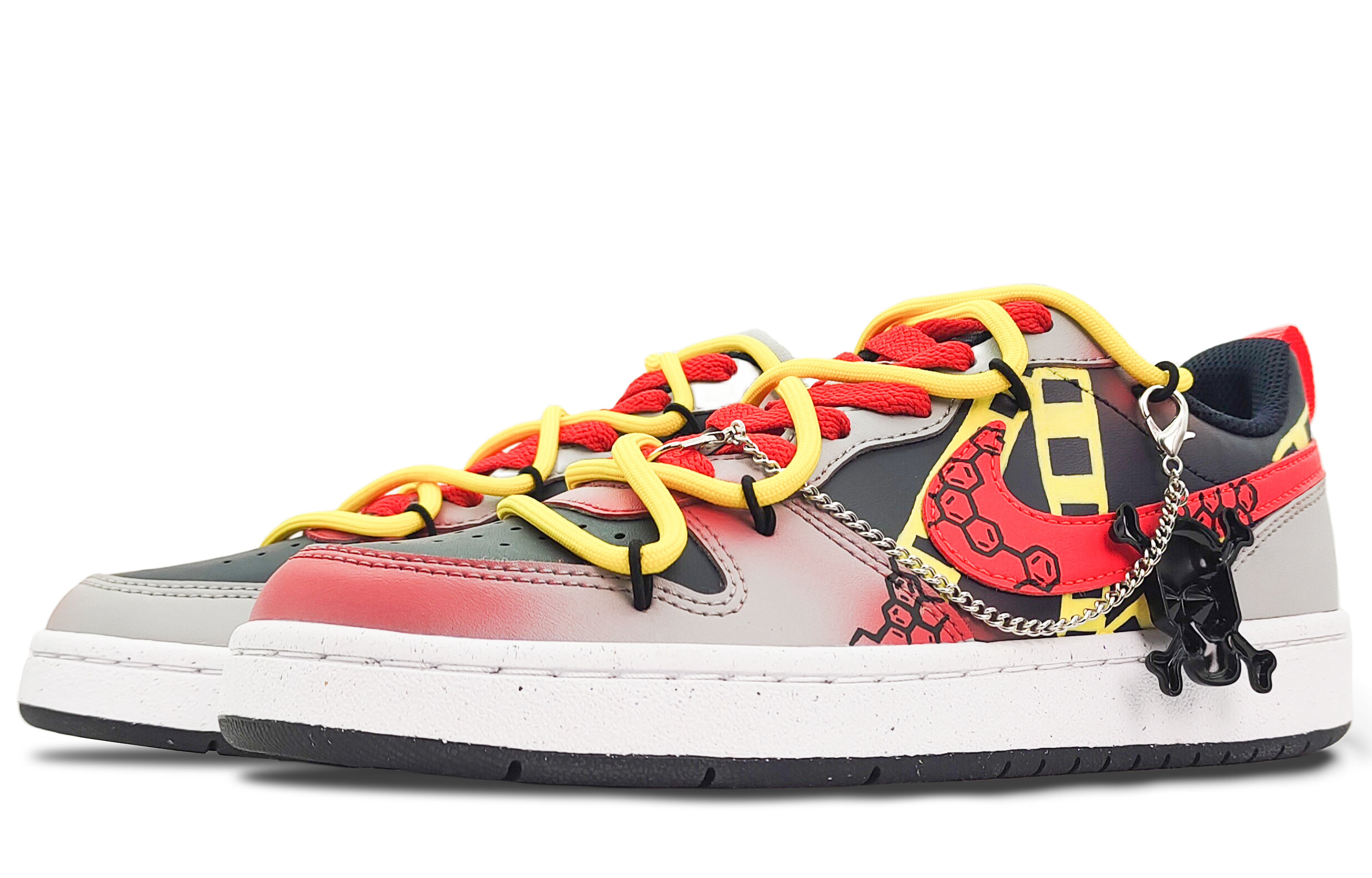 Shop [定制鞋款] Nike Court Borough Low '致命黑红' DV5456-003(Team188-Dangerous)