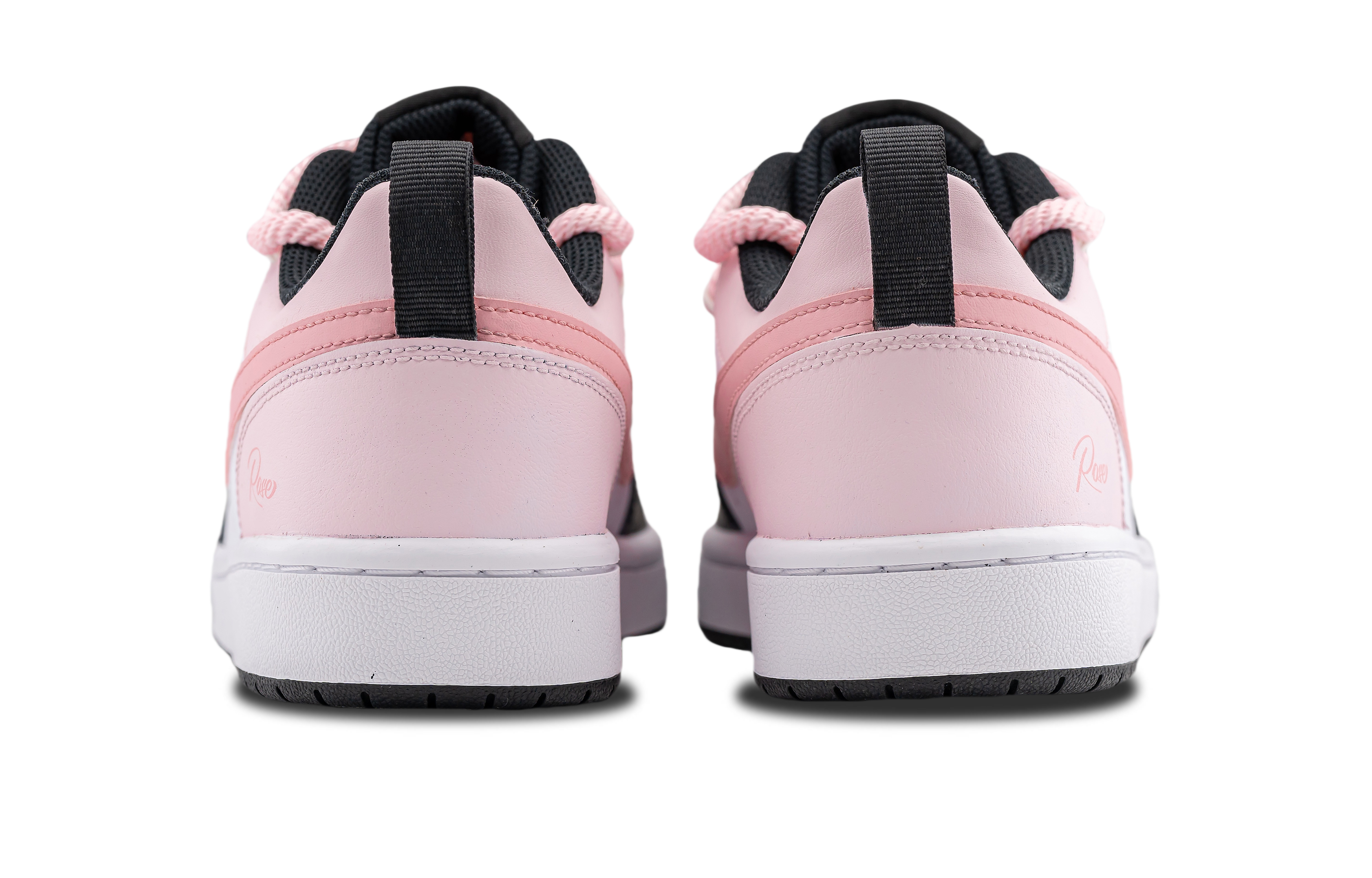 Details for [Zapatos Personalizados] Nike Court Borough Low 'Sueño Rosa Oscuro' BQ5448-115（Team拾陆-暗粉瑰梦特殊礼盒女款）