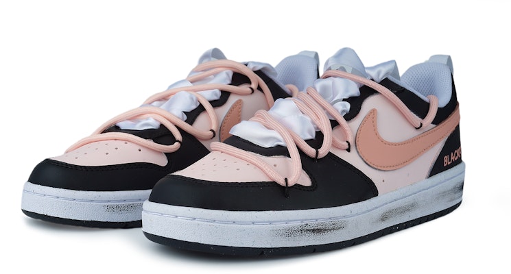 Zapatillas Nike Court Borough Low 'Deconstruido Rosa y Negro' DV5456-104(Team86-粉墨做旧) Lookbook Zapatillas Nike Court Borough Low 'Deconstruido Rosa y Negro' DV5456-104(Team86-粉墨做旧)
