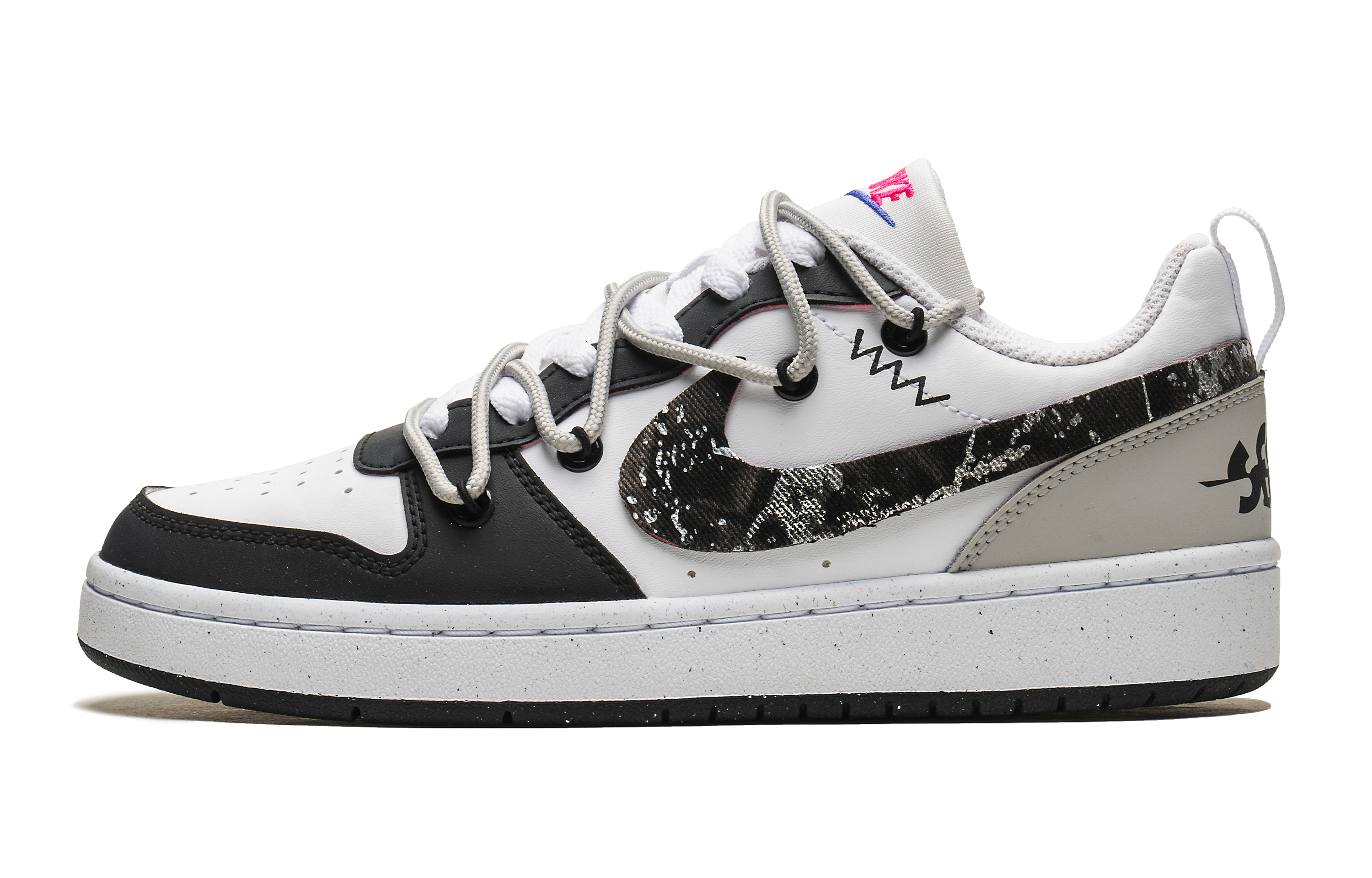 Order Nike Court Borough Low Personalizadas "Rosa Desierto" DV5456-108(Team182-女迷彩黑脚趾卡其)