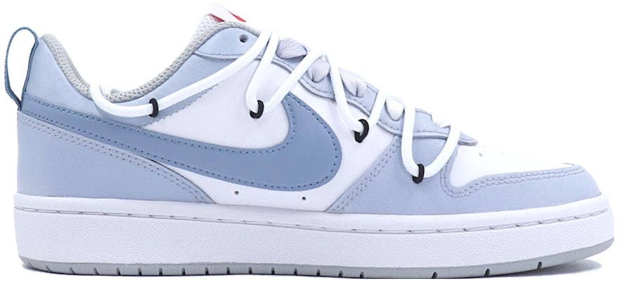 【訂製球鞋】Nike Court Borough 婚鞋 多巴胺 藍玫瑰 星溯未來 浪漫 休閒 低筒 板鞋 GS 霧霾藍 Order 【訂製球鞋】Nike Court Borough 婚鞋 多巴胺 藍玫瑰 星溯未來 浪漫 休閒 低筒 板鞋 GS 霧霾藍