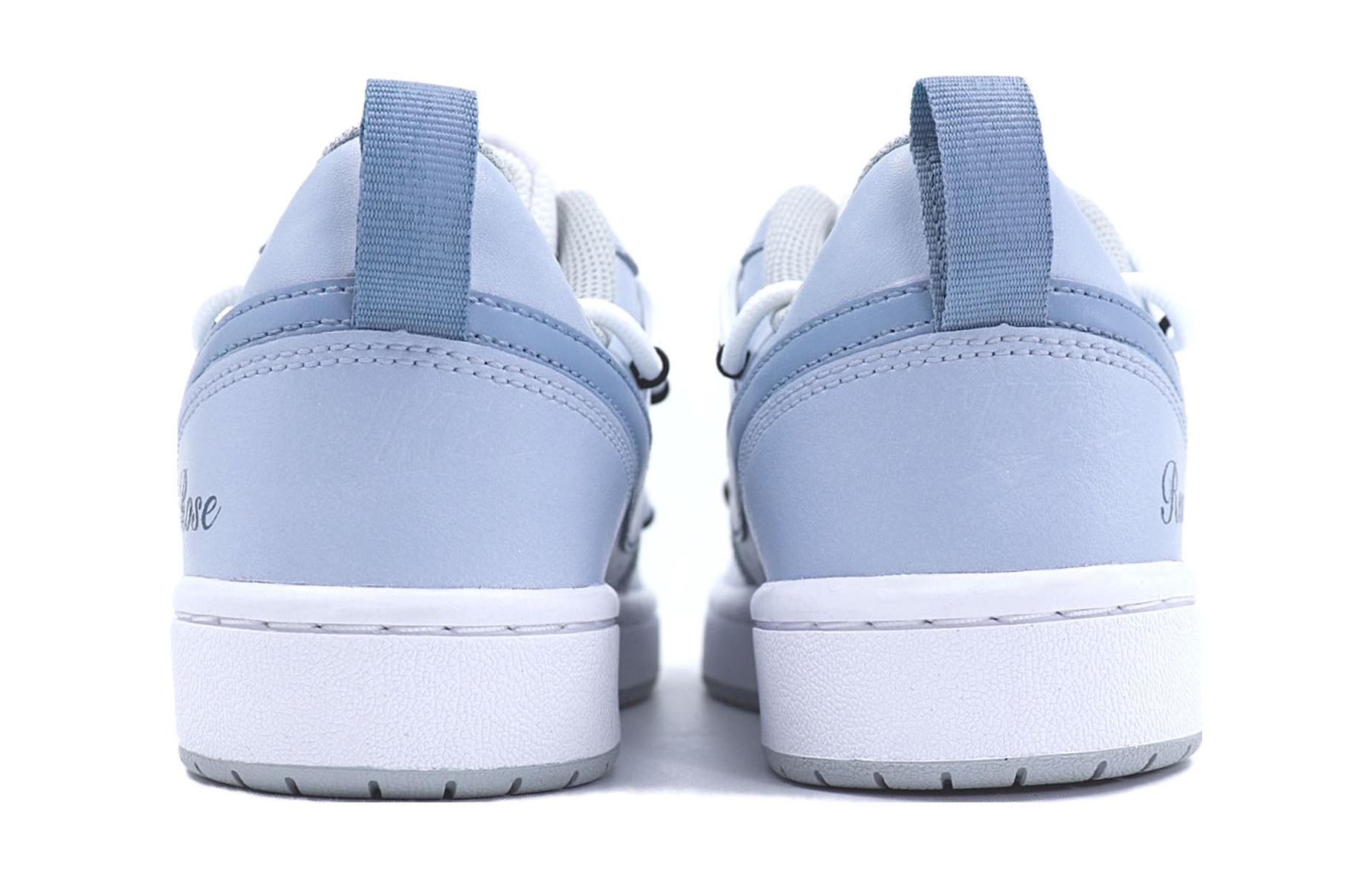 Shop [カスタムシューズ] ナイキ コートボロー LOW 'ドーパミンブルーローズ' BQ5448-117(Team25-多巴胺GS蓝玫瑰)