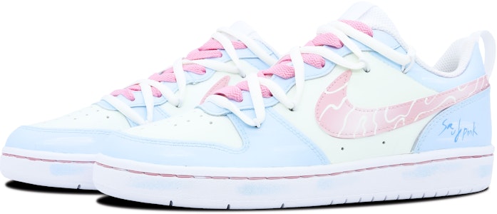 【定制鞋】Nike Court Borough Low “多巴胺薄雾海粉” BQ5448-100(Team60-女款粉雾海) Lookbook 【定制鞋】Nike Court Borough Low “多巴胺薄雾海粉” BQ5448-100(Team60-女款粉雾海)