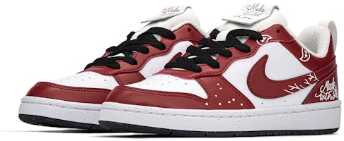 【訂製球鞋】 Nike Court Borough 龍鳳呈祥 婚鞋 喜慶吉祥 國風 秀禾婚禮 愛情之喜 慶典 低筒 板鞋 GS 囍紅 Shop 【訂製球鞋】 Nike Court Borough 龍鳳呈祥 婚鞋 喜慶吉祥 國風 秀禾婚禮 愛情之喜 慶典 低筒 板鞋 GS 囍紅