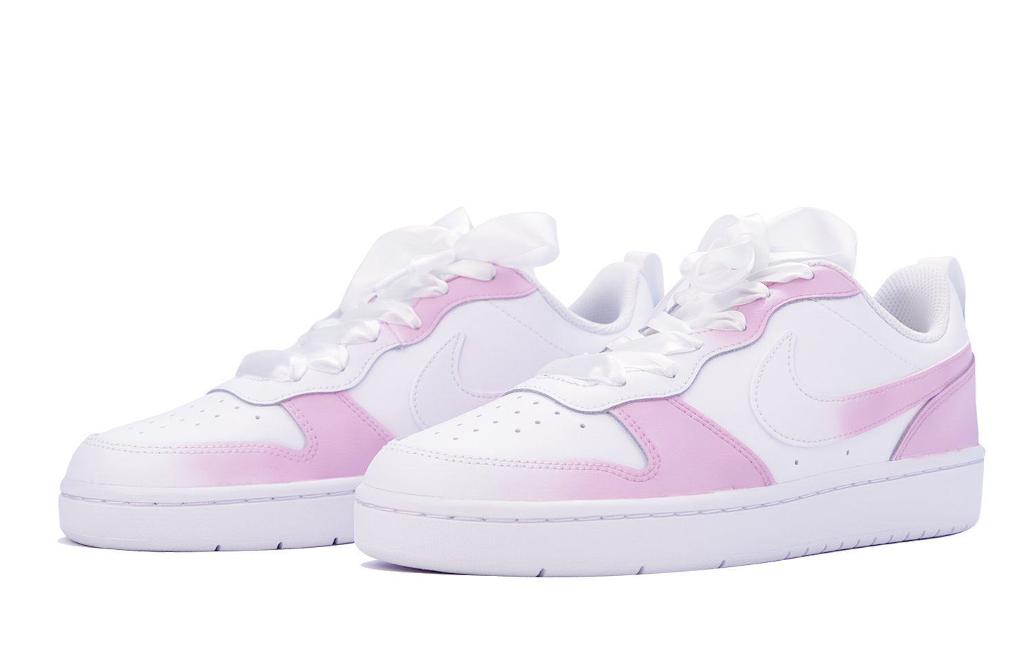 [Custom Shoes] Nike Court Borough Low 'Dream Purple Ballet Ribbon' 圖 3