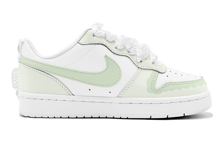 Lookbook [定制鞋] 耐克Court Borough Low '梦幻蝴蝶绿' BQ5448-100(TeamS2-青柠蝴蝶S-BOX)