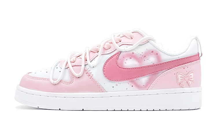 Buy [Zapatillas Personalizadas] Nike Court Borough Low 'Rosa Sueño Blanco' DQ5979-100(Team88-粉梦幻爱心S-BOX)