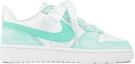 Order 【客製球鞋】 Nike Court Borough 玖制 星光驿站系列 翡翠星空 銀河畫廊 禮袋 低筒 板鞋 GS 白綠