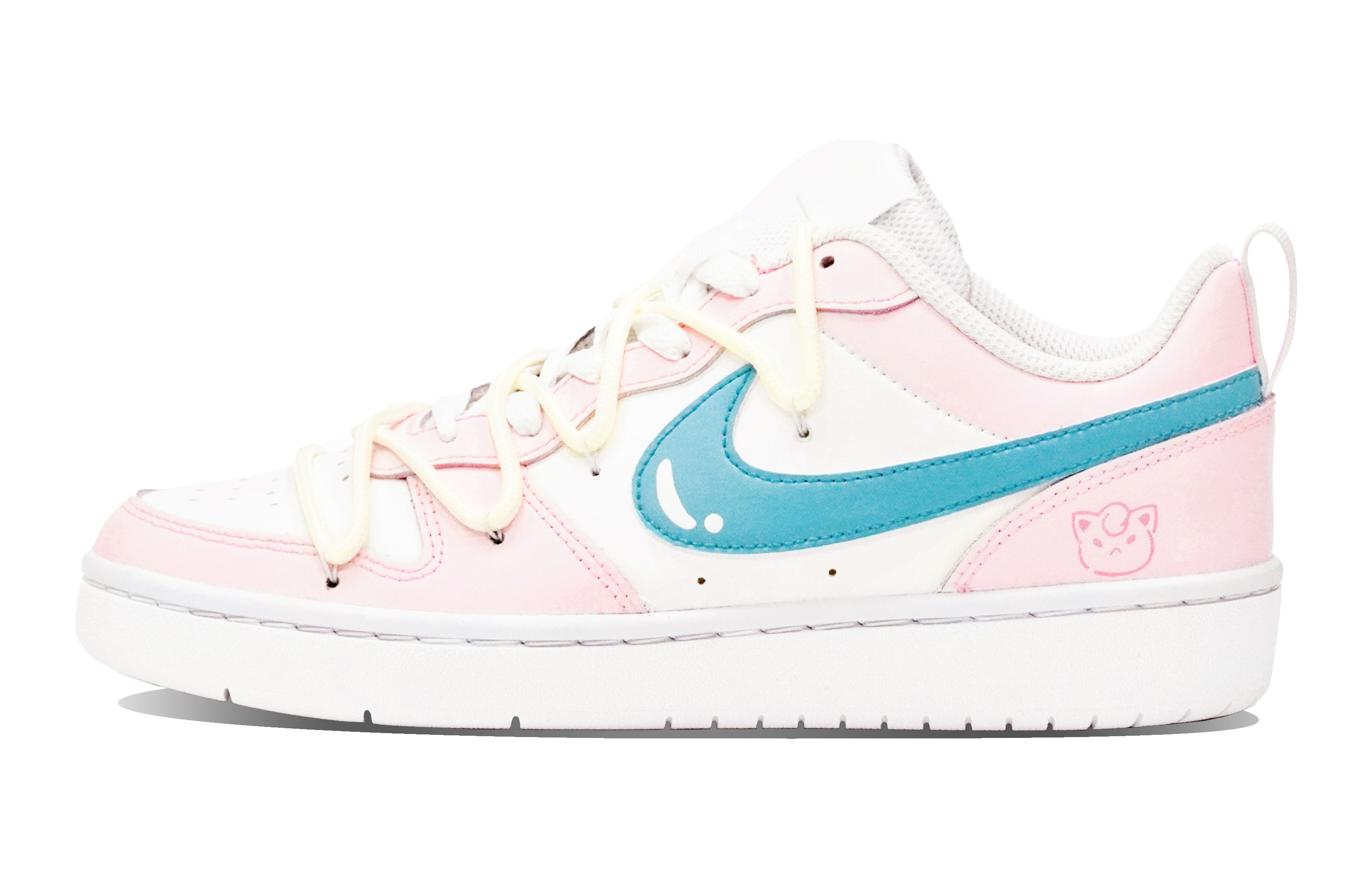 Order [定制鞋] 耐克Court Borough Low '童话森林 - 卷毛小猫' BQ5448-100-466150