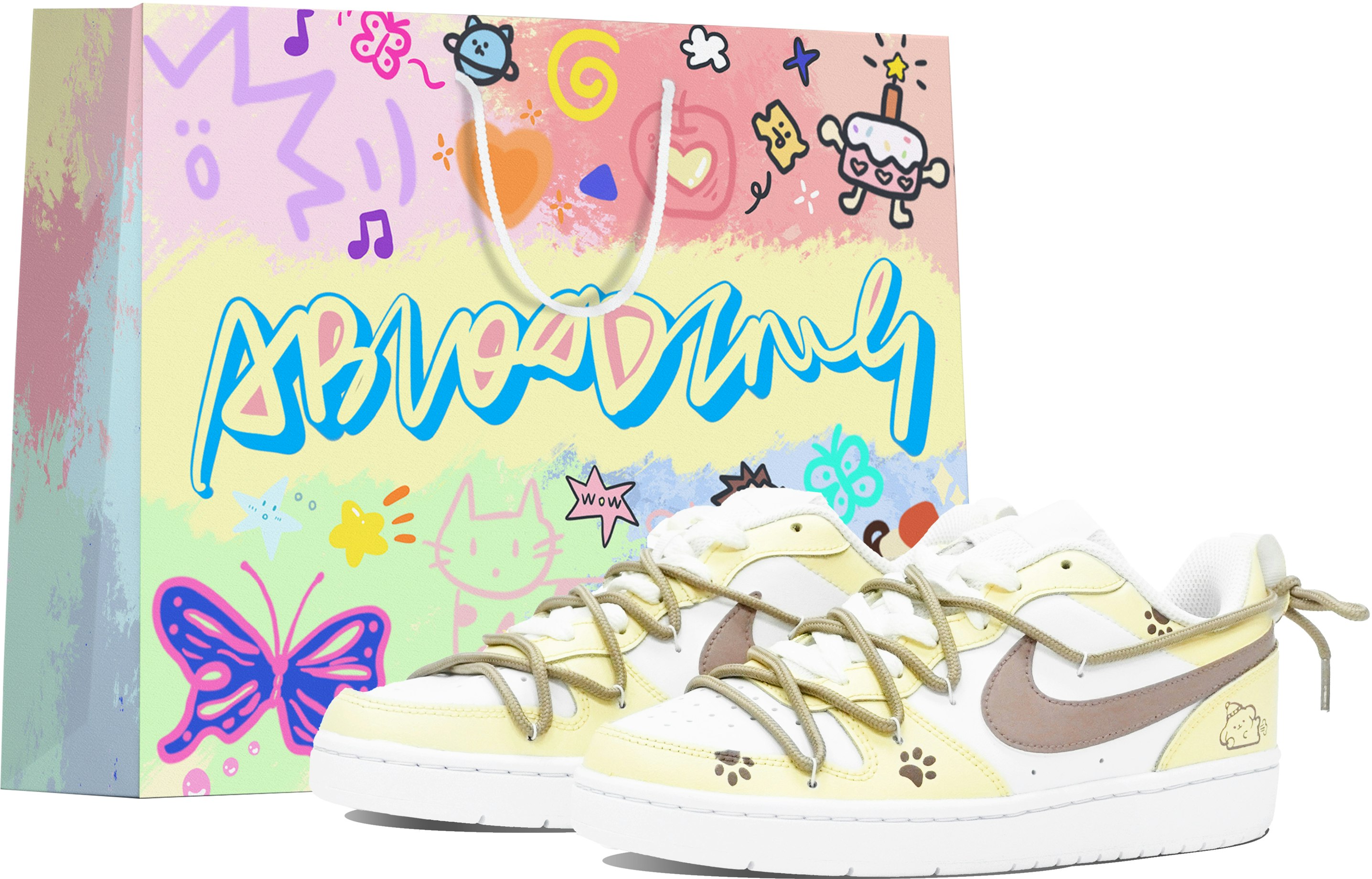 custom-shoes-nike-court-borough-low-forest-fable-butt-dog-colorway-bq-5448-100-469045