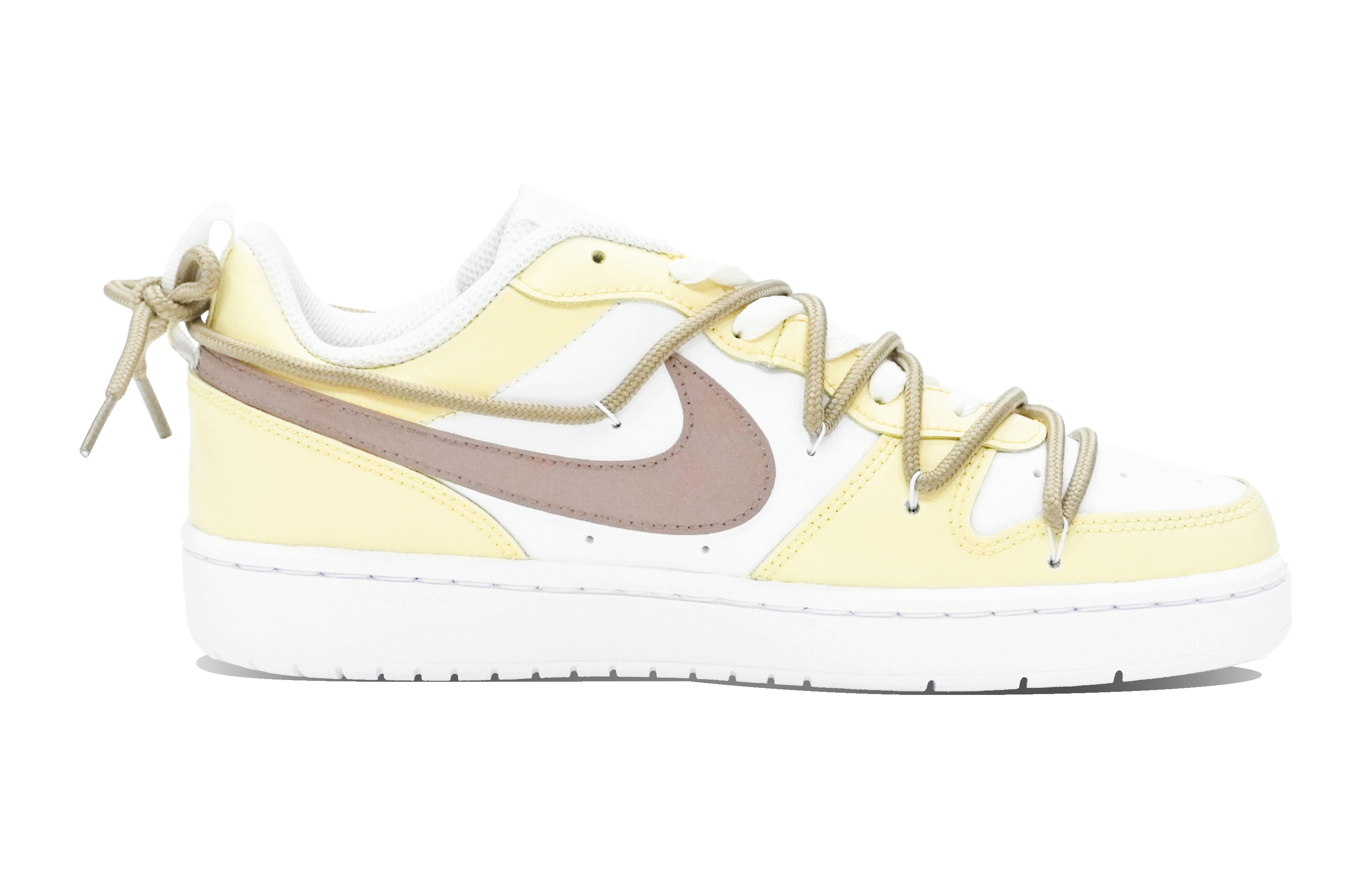 Lookbook [Sepatu Custom] Nike Court Borough Low 'Forest Fable - Butt Dog Warna' BQ5448-100-469045